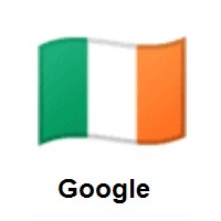Flag of Ireland on Google Android