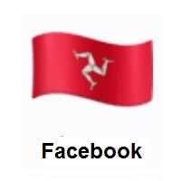 Flag of Isle of Man on Facebook