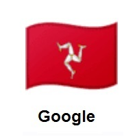 Flag of Isle of Man on Google Android