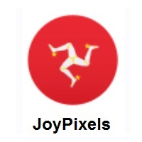 Flag of Isle of Man on JoyPixels
