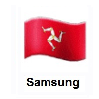 Flag of Isle of Man on Samsung