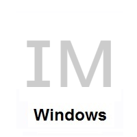 Flag of Isle of Man on Microsoft Windows
