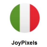Flag of Italy on JoyPixels