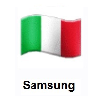 Flag of Italy on Samsung
