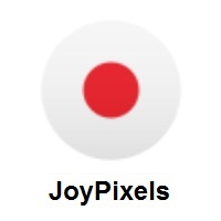 Flag of Japan on JoyPixels