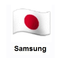 Flag of Japan on Samsung