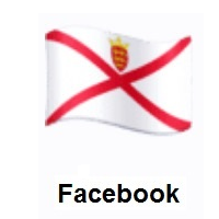 Flag of Jersey on Facebook