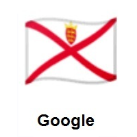 Flag of Jersey on Google Android