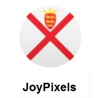 Flag of Jersey on JoyPixels