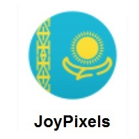 Flag of Kazakhstan on JoyPixels
