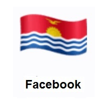 Flag of Kiribati on Facebook