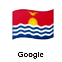 Flag of Kiribati on Google Android