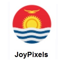 Flag of Kiribati on JoyPixels