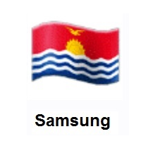 Flag of Kiribati on Samsung