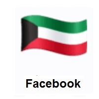 Flag of Kuwait on Facebook