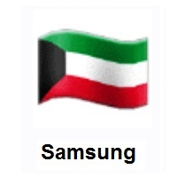 Flag of Kuwait on Samsung