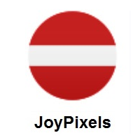 Flag of Latvia on JoyPixels