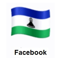 Flag of Lesotho on Facebook