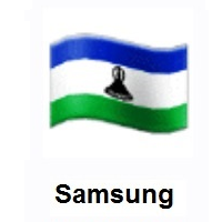 Flag of Lesotho on Samsung