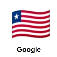 Flag of Liberia on Google Android