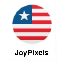 Flag of Liberia on JoyPixels