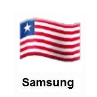 Flag of Liberia on Samsung