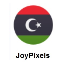 Flag of Libya on JoyPixels