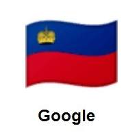 Flag of Liechtenstein on Google Android