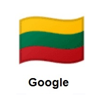 Flag of Lithuania on Google Android