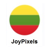 Flag of Lithuania on JoyPixels