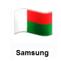 Flag of Madagascar on Samsung