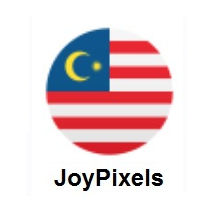 Flag of Malaysia on JoyPixels