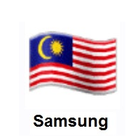 Flag of Malaysia on Samsung