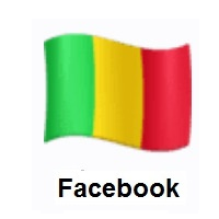 Flag of Mali on Facebook