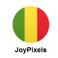 Flag of Mali on JoyPixels