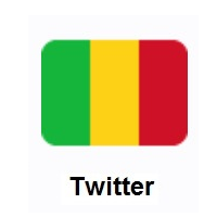 Flag of Mali on Twitter Twemoji