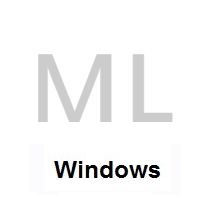 Flag of Mali on Microsoft Windows