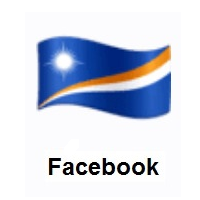 Flag of Marshall Islands on Facebook
