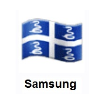 Flag of Martinique on Samsung