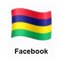Flag of Mauritius on Facebook