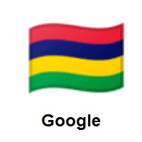 Flag of Mauritius on Google Android