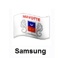 Flag of Mayotte on Samsung