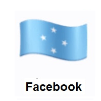 Flag of Micronesia on Facebook