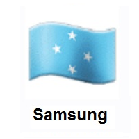 Flag of Micronesia on Samsung