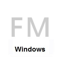 Flag of Micronesia on Microsoft Windows