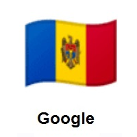 Flag of Moldova on Google Android