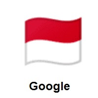 Flag of Monaco on Google Android