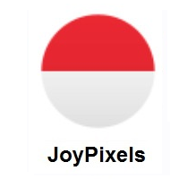 Flag of Monaco on JoyPixels