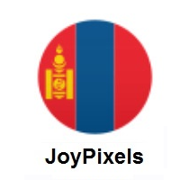Flag of Mongolia on JoyPixels