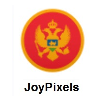 Flag of Montenegro on JoyPixels